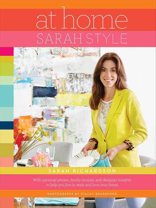 Title details for Sarah Style at Home by Sarah Richardson - Wait list